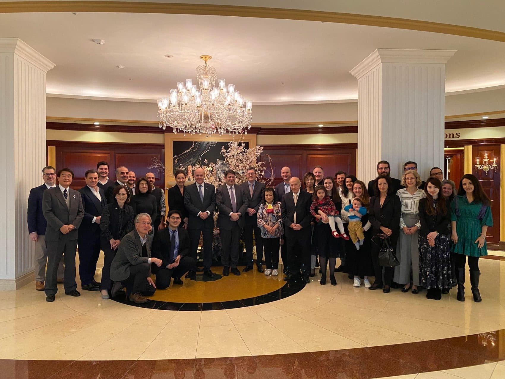 GrCCJ members and guests gathered at a chamber event in Tokyo
